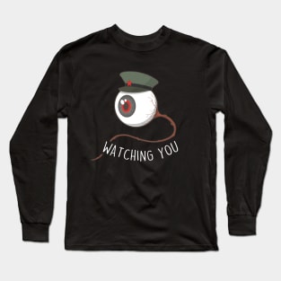 Watching you (Dark) Long Sleeve T-Shirt